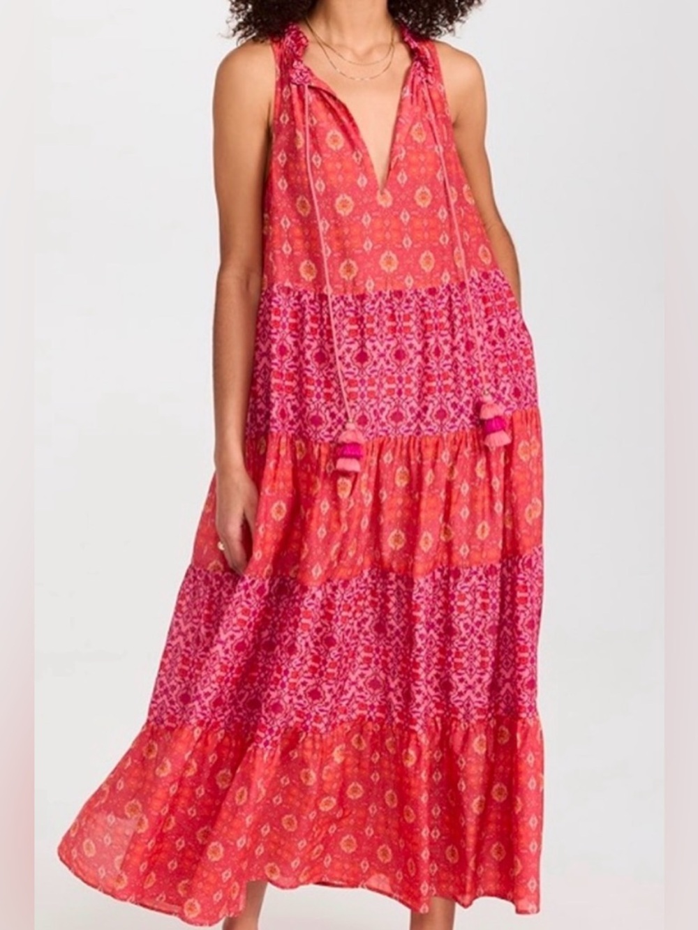 Figue - Betty style boho maxi dress, size S